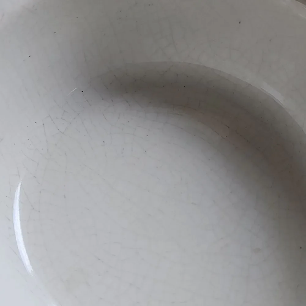 Vintage 60's Ceramic Leaf Shaped Lid With Bowl